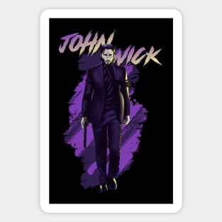 John Wick Heroes Magnet